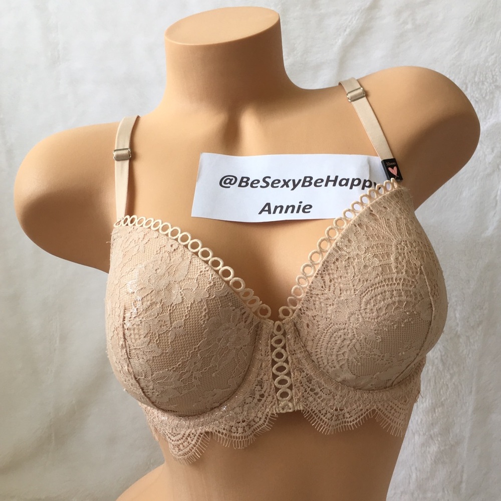 VS 32ddd DREAM ANGELS LINED DEMI BRA